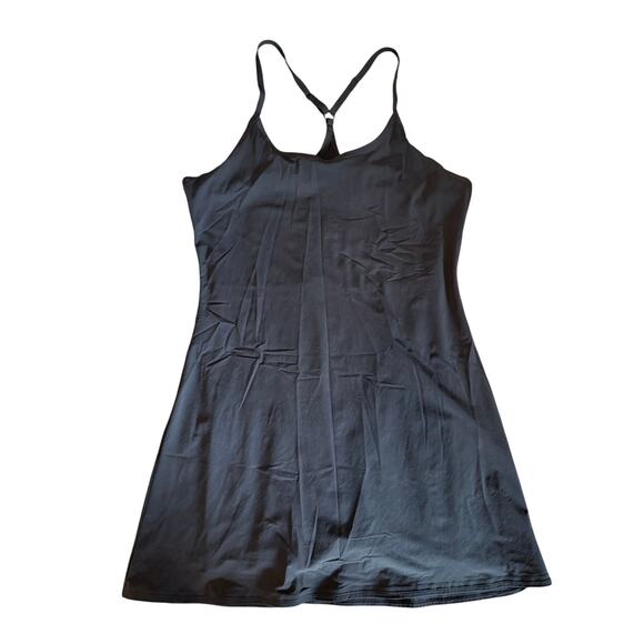 Women’s Outdoor Voices Black Exercise Dress size XL Workout Pickleball - Picture 2 of 5